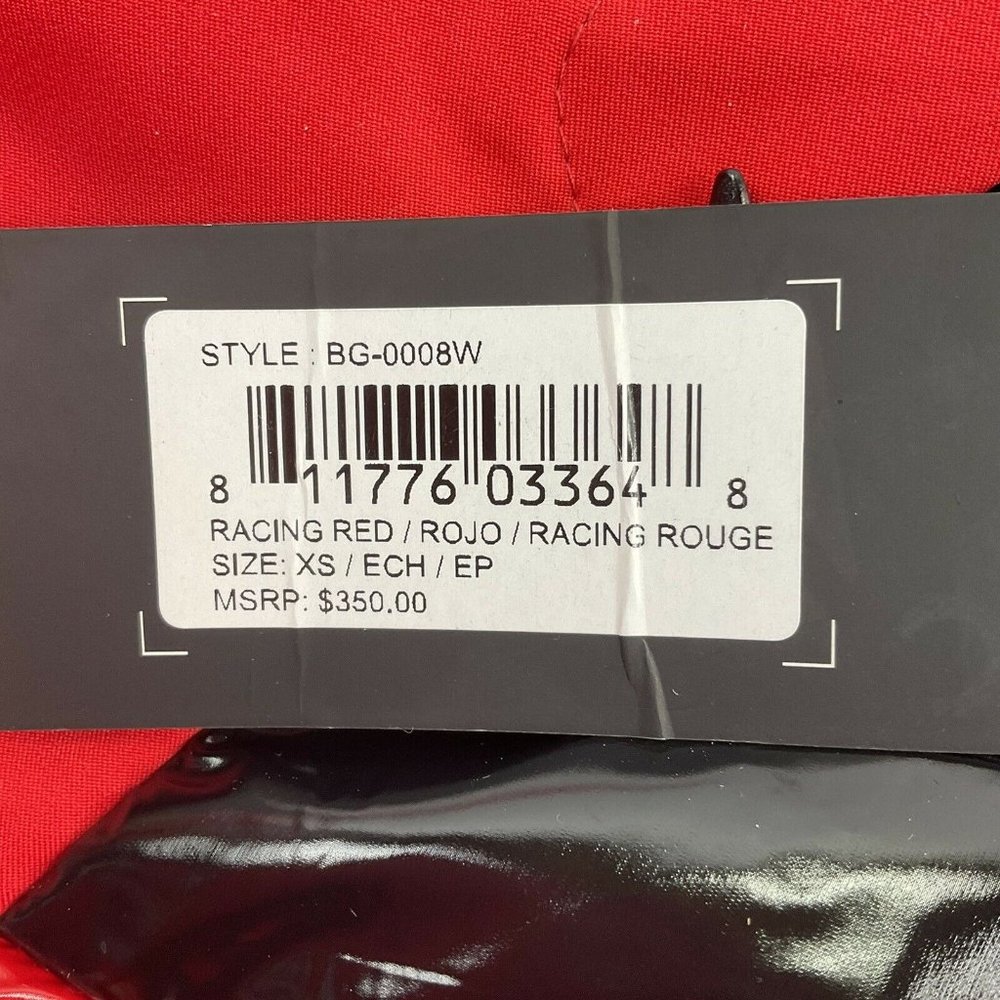 Body Glove Coat Womens Sz XS Down Puffer Parka Red Black Wet Look Msrp $350 Nwt - Picture 8 of 12